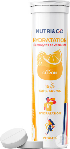 Nutri&Co Elektrolyte Zitrone 15 Tabletten