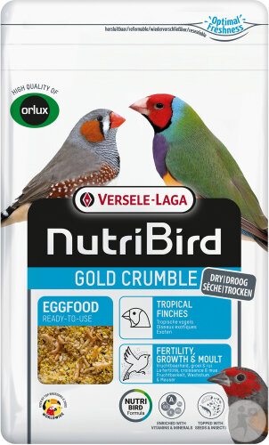 Nutribird Gold Crumble Exotische Vögel 1kg