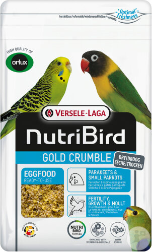 Nutribird Gold Crumble Sittiche Und Kleine Papageien 1kg
