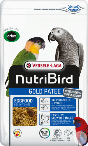 Nutribird Gold Patee Großsittiche Und Papageien 1kg