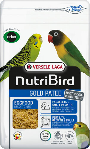 Nutribird Gold Patee Sittiche & Kleinpapageien 1kg