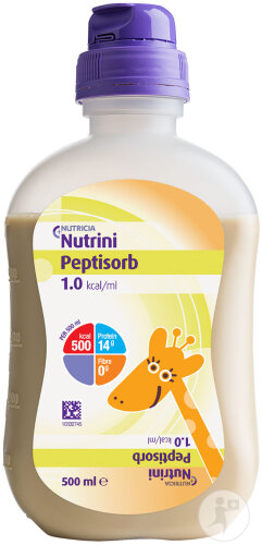 Nutricia Nutrini Peptisorb Vollständige Sondenernährung 500ml