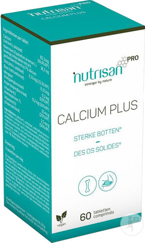 Nutrisan Calcium Plus 60 Comprimés
