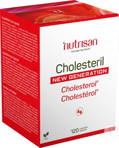 Nutrisan Cholesteril New Generation Cholesterin 120 Pflanzliche Kapseln