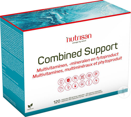 Nutrisan Combined Support Nahrungsergänzungsmittel 120 Kapseln