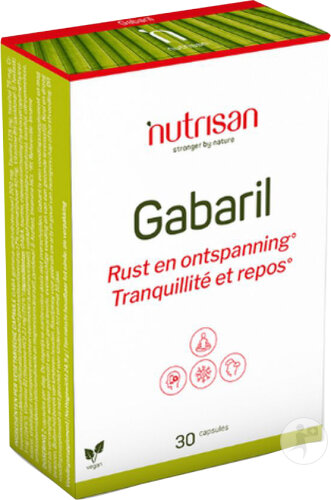 Nutrisan Gabaril Nahrungsergänzungsmittel Ruhe Und Erholung 30 Kapseln