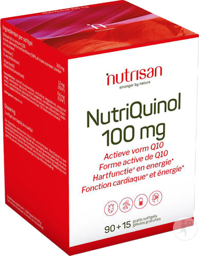 Nutrisan Nutriquinol 100mg Kapseln 90+15 Gratis