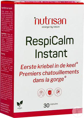 Nutrisan RespiCalm Instant 30 Kapseln
