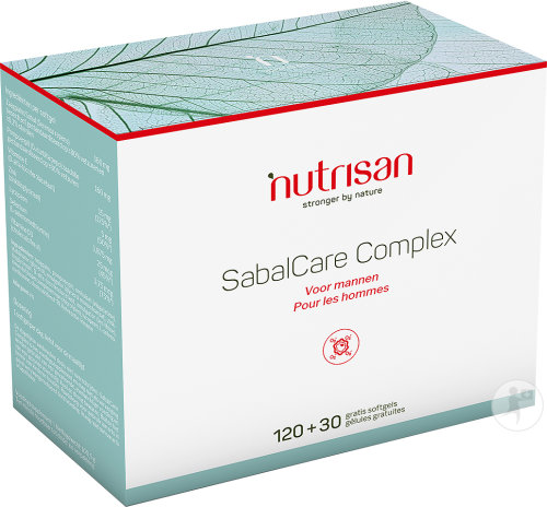 Nutrisan SabalCare Complex Für Männer 120 Kapseln + 30 Kapseln Gratis