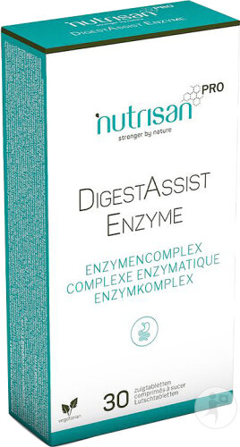 Nutrisan Pro Digestassist Enzym 30 Lutschtabletten