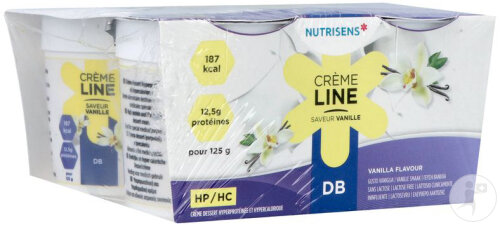 Nutrisens Crèmeline DB Vanille Geschmack 4x125g
