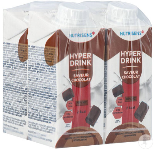 Nutrisens Hyperdrink 2kcal Schokolade 4x200ml
