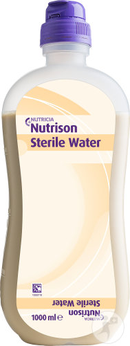 Nutricia Nutrison Steriles Wasser Flasche 1l