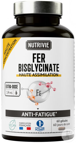 Nutrivie Eisen Bisglycinat 60 Kapseln
