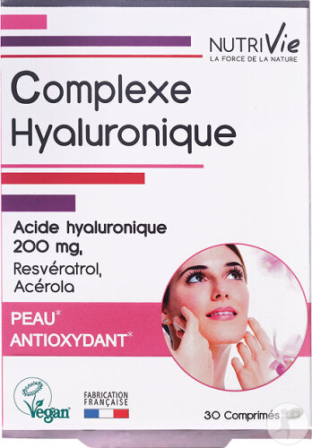 Nutrivie Hyaluron-Komplex Haut Antioxidant 30 Tabletten