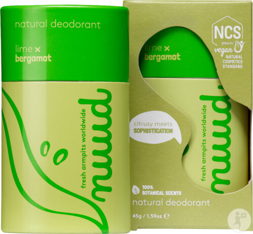 Nuud Limone x Bergamotte Natürliches Und Veganes Deodorant Stick 45 g
