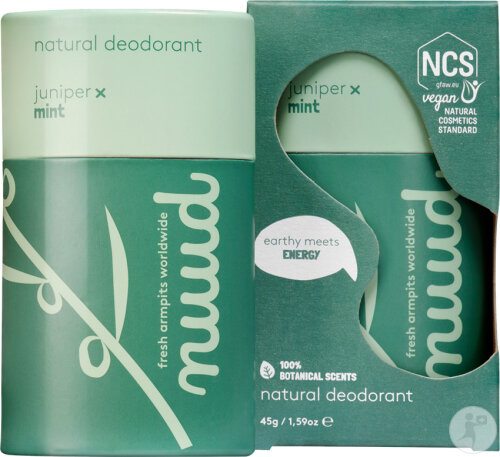 Nuud Wacholder x Minze Natürliches Und Veganes Deodorant Stick 45g