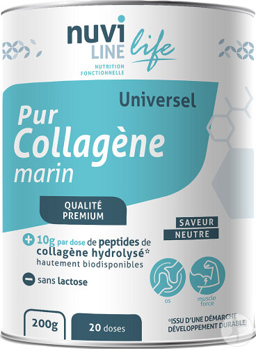 Nuviline Meereskollagen Pur Universell Neutral Dose 200g