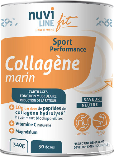 Nuviline Meereskollagen Sport Neutraler Geschmack Dose 340g