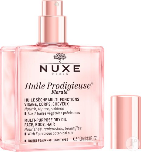Nuxe Huile Prodigieuse Florale Mehrzweck-Trockenöl Gesicht Körper Und Haare Alle Hauttypen 100ml-2