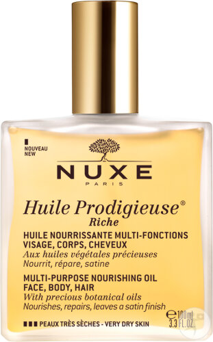 Nuxe Huile Prodigieuse Reichhaltiges Trockenöl Flasche 100ml