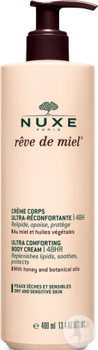 Nuxe Rêve De Miel 48H Ultra-Komfort-Körpercreme 400 ml