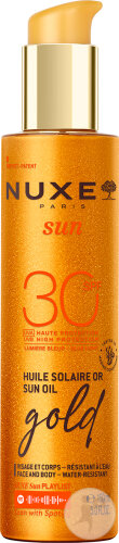 Nuxe Sun Goldenes Sonnenöl Gesicht Und Körper SPF30 Flasche 150ml