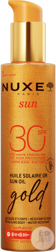 Nuxe Sun Gold-Sonnenöl Mit Hohem Schutz SPF30 Gesicht Und Körper 150ml