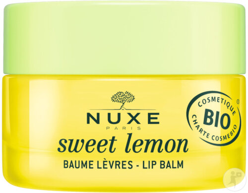 Nuxe Sweet Lemon Lippenbalsam Bio Tiegel 15g