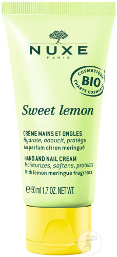 Nuxe Sweet Lemon Nagel- Und Handcreme Bio Tube 50ml