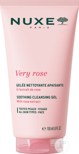 Nuxe Very Rose Beruhigendes Reinigungsgelée Tube 150ml