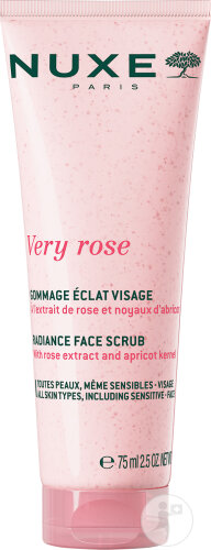 Nuxe Very Rose Gesicht Peeling Strahlkraft Tiegel 75ml