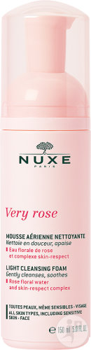 Nuxe Very Rose Luftig-Leichte Reinigungsmousse Pumpflakon 150ml