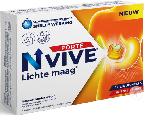 Nvive Leichter Magen Forte 12 Liquishells