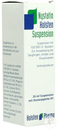 Nystatin Holsten Suspension 24ml