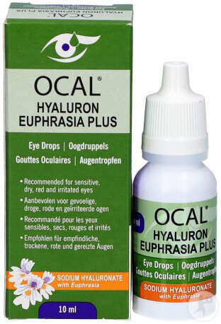 Ocal Hyaluron Euphrasia Plus Augentopfen 10ml