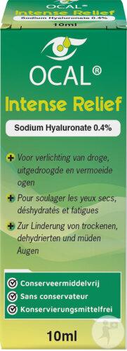 Ocal Intense Relief 0,4% Augentropfen HA 10ml