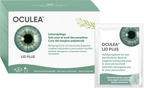 Oculea Lid Plus 28 Tücher + 1 Augenpad 