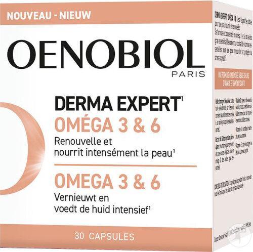 Oenobiol Derma Expert Omega 3 Und 6 30 Kapseln