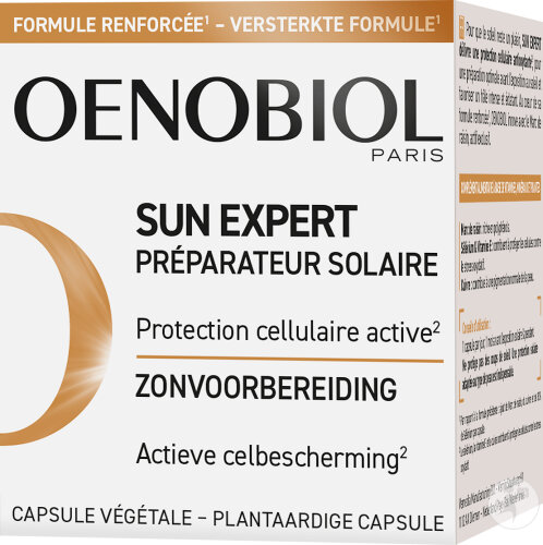 Oenobiol Sun Expert Sonnenvorbereitung Aktiver Zellschutz 30 Kapseln