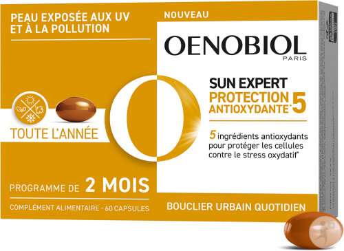 Oenobiol Sun Expert Antioxidativer Schutz Nahrungsergänzung 60 Kapseln