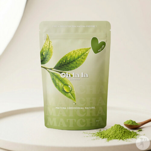 Oh La La Matcha Zeremoniell Natur Pulver 80g