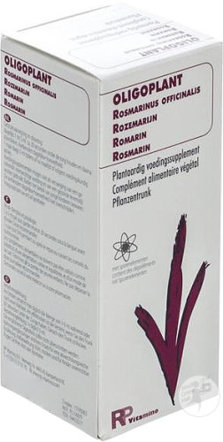 Oligoplant Rosmarin Pflanzliche Nahrungsergänzung Flasche 125ml