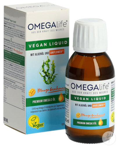 Omega-Life Algenöl Flüssig 100ml-2