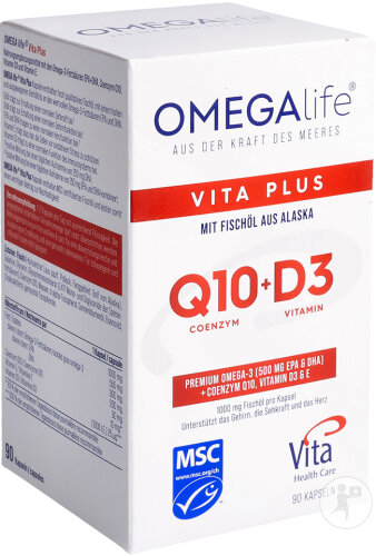 Omega-Life Vita Plus 90 Kapseln