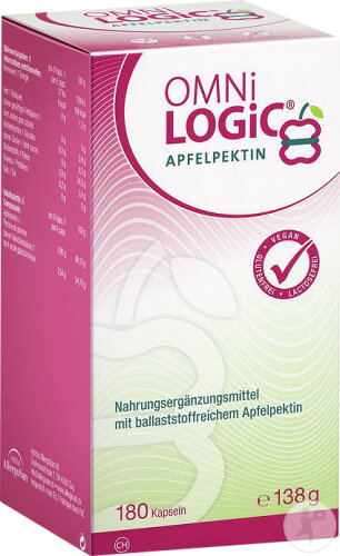 Omni-Logic Apfelpektin Kapseln 180 Stück