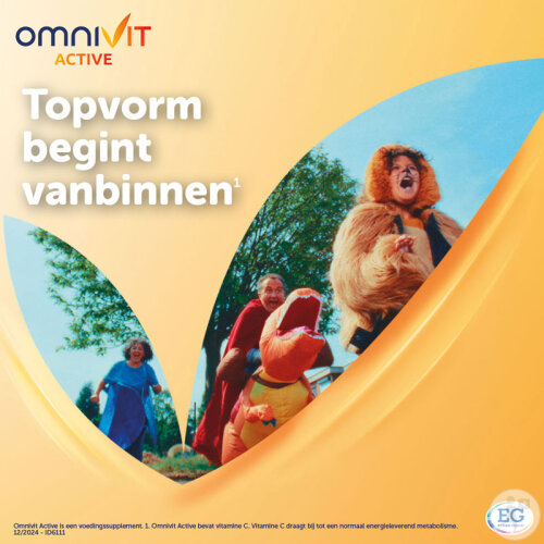 Omnivit Active Multivitamin Für Energie/Immunität/Geistige Konzentration 84 Tabletten-5