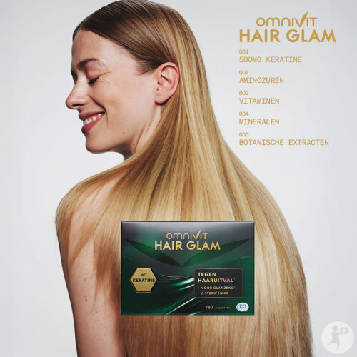 Omnivit Hair Glam 500mg 180 Tabletten-4