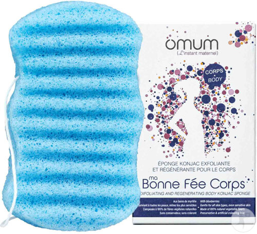 Omum Ma Bonne Fée Konjac Schwamm Peeling Und Regenerierender Korper 1 Stück
