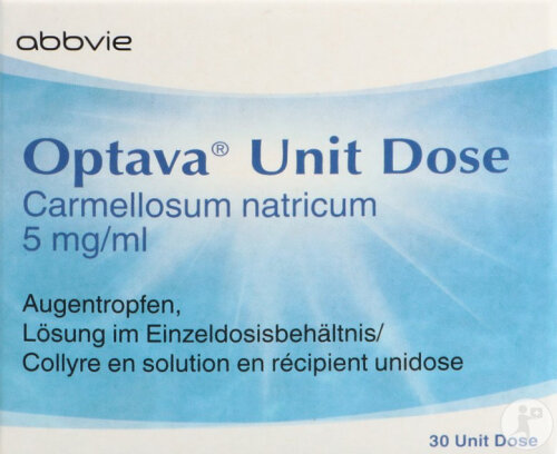 Optava Einzeldosis Augentropfen 5mg/ml Einzeldosis 30x0,4ml